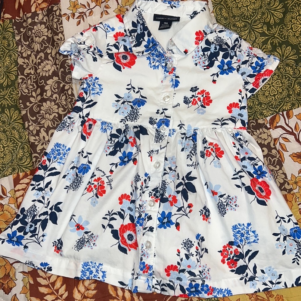 Tommy Baby Girl Dress Size 18 Months